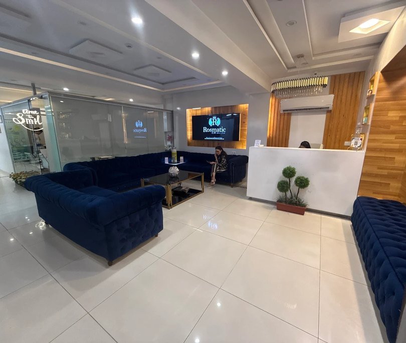 Modern hospital room
